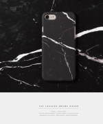 IPhone7大理石圖案手機殼-黑